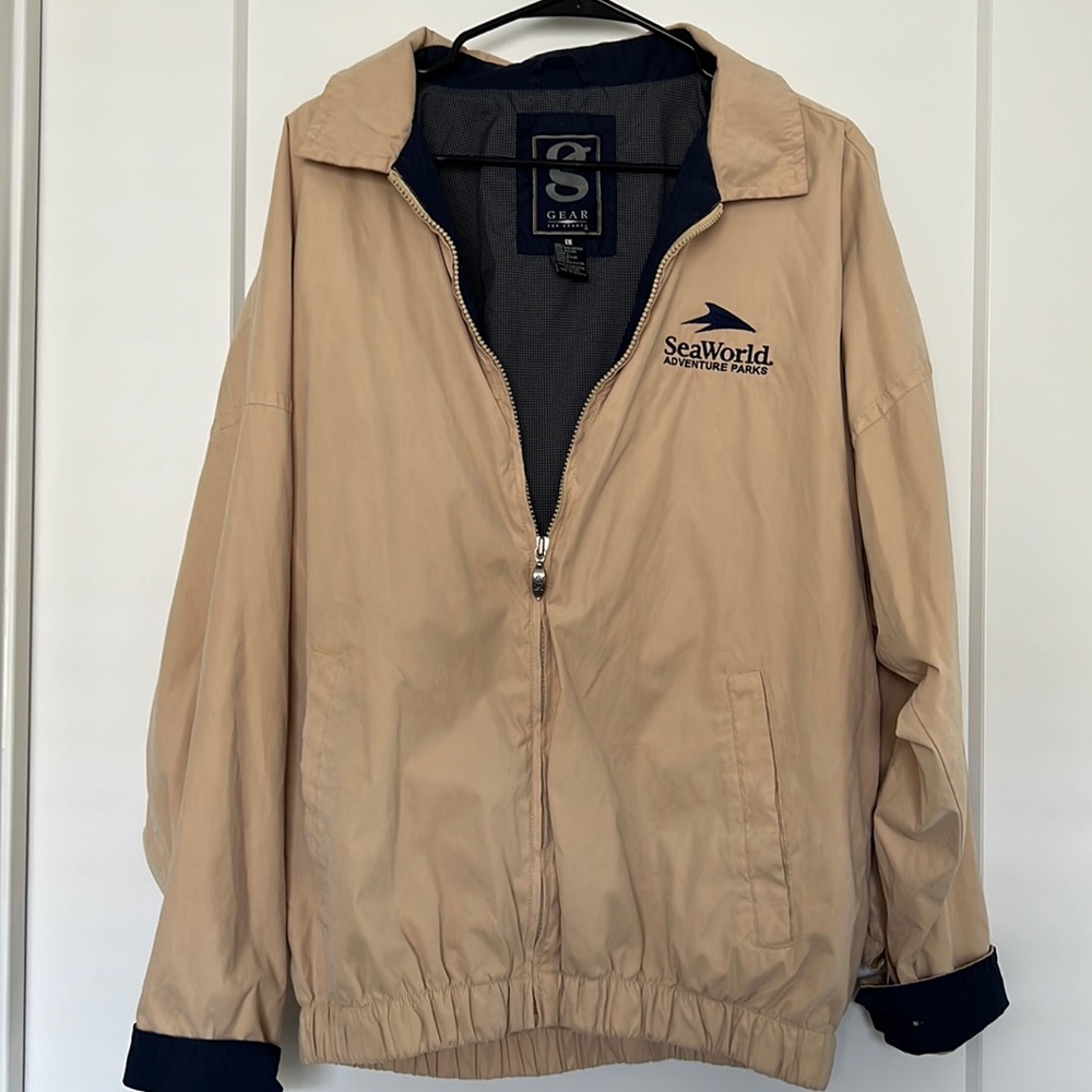 90s Vintage Seaworld Bomber Jacket